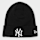 New Era, Cuff Knit MLB New York Yankees Essential, black