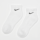 Nike, 6 PACK - Everyday Cushioned Socks, white