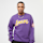 Mitchell & Ness, NBA There and Back Fleece Crew Los Angeles Lakers, purple