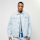 Karl Kani, OG Denim Wavy Print Trucker Jacket, blue