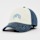 SNIPES, Serif Logo Contrast Panel Denim BBall Cap, blue