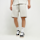 Pegador, Troy Plissee Shorts, grey