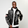 FUBU, Corporate Leather Jacke, black