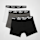 SNIPES, Black Tape 3er Pack Briefs Boxershorts black, white, grey, multi-colour