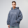 Pegador, Drew Terry Boxy Hoodie, blue