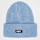 SNIPES, Woven Logo Knit Beanie, blue