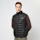 SNIPES, Small Logo PU Light Puffer Vest, black