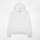 New Balance, French Terry Small Logo Full Zip Hoodie, grey