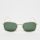 SNIPES, Runde Sonnenbrille, green