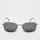 SNIPES, Runde Sonnenbrille, grey