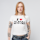 Decibel, I Love Tee, white