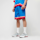 zəяo si:x nœf, Primary Logo Ornament Resort Shorts, blue