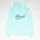 Karl Kani, Varsity Palm Print Zip Hoodie Junior, blue