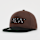 Mitchell & Ness, Obsidian Pro Crown Los Angeles Kings, brown