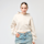 Jordan, Brooklyn Fleece Full Zip Modern Crop, beige
