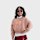 Nike, Sportswear Cropped Fleece Sweatshirt, light pink