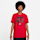 Nike, Sportswear Tee Fran JDI Verbiage, red