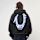 True Religion, HS PAINT CINCHED BIG T ZIP UP JET BLACK, black