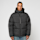 Urban Classics, Shiny Puffer Jacket With Hood lightasphalt, black