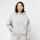 Felicious, Basic Chest Logo Zipper, grey