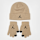 Jordan, JAN JORDAN ESSENTIALS BEANIE S hemp, beige