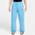 Jordan, Brooklyn Fleece Oversized Open-Hem Pants, blue