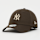 New Era, Female 9Forty MLB New York Yankees League Essential Midi, brown