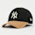 New Era, 9Forty E-Frame Suede Visor MLB New York Yankees, black